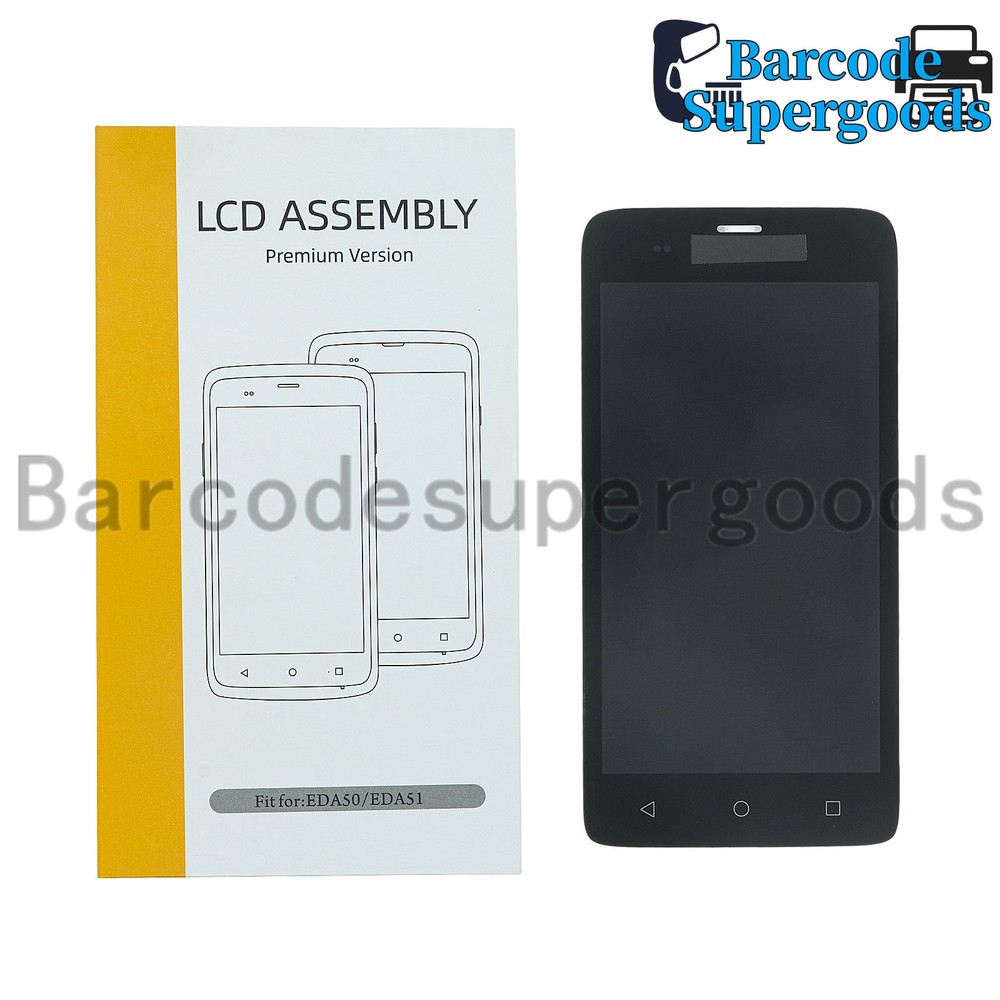LCD Module Display with Touch Screen Digitizer Replacement for Honeywell EDA51