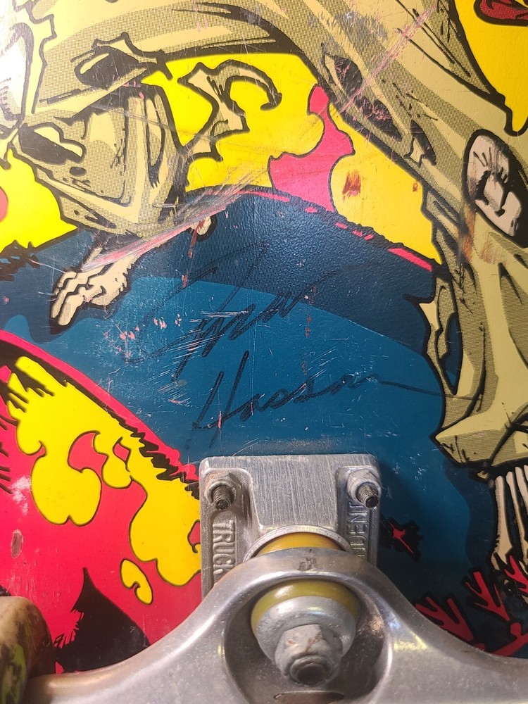 *Signed* OMAR HASSAN Black Label. Magic Carpet Deck. Complete Pro Model. 🔥 RARE