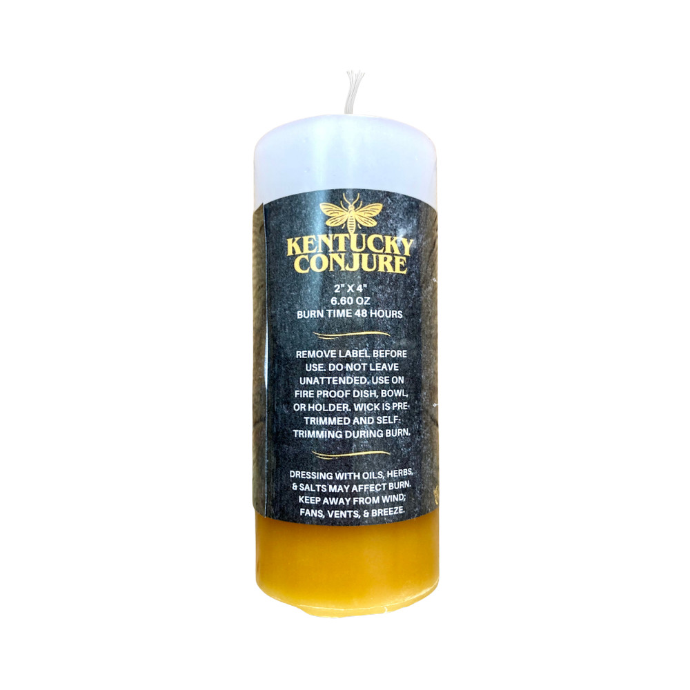 Rx Fixer 2x4 Candle - Double Action - Handmade - Witchcraft, Hoodoo, Wicca