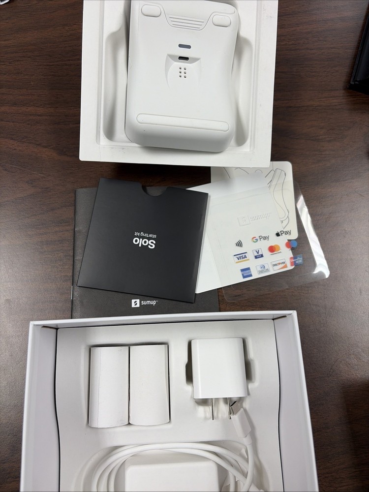 SumUp Solo + Printer Bundle - Credit Card Payment Card Reader. Full Touch-Screen