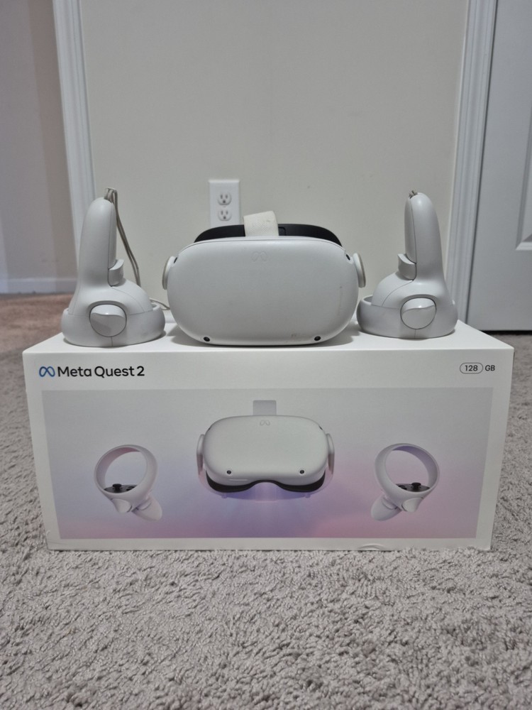 Meta Quest 2 Virtual Reality Headset – 128GBCondition: Excellent – Barely Used