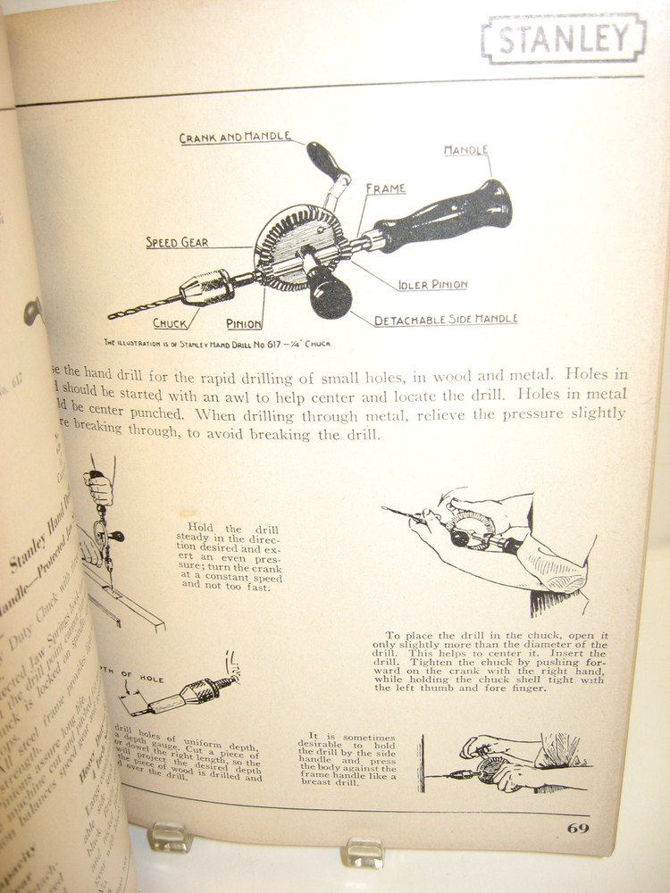Vintage Stanley Catalog No. 34, 1949 Edition