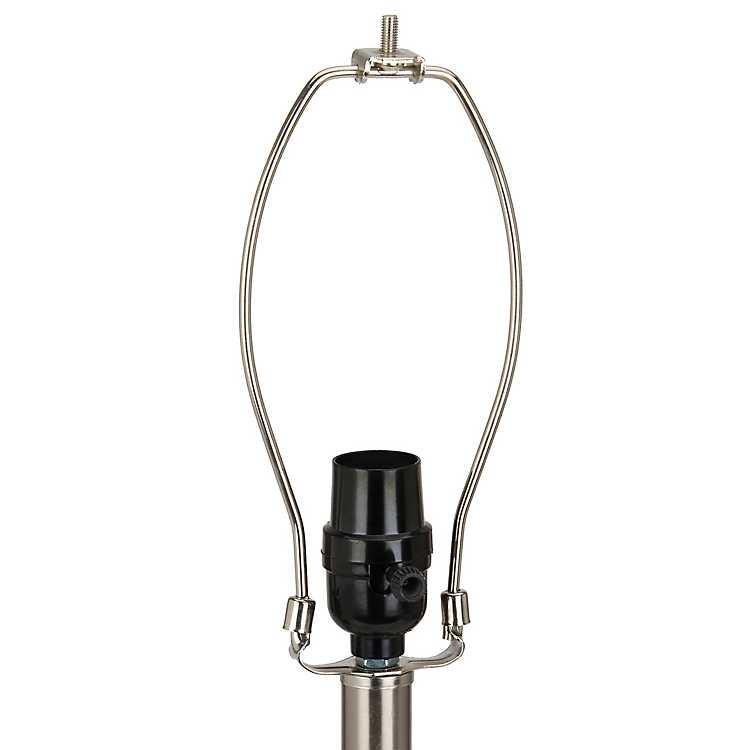 New! White Sculpted Ceramic Table Lamp