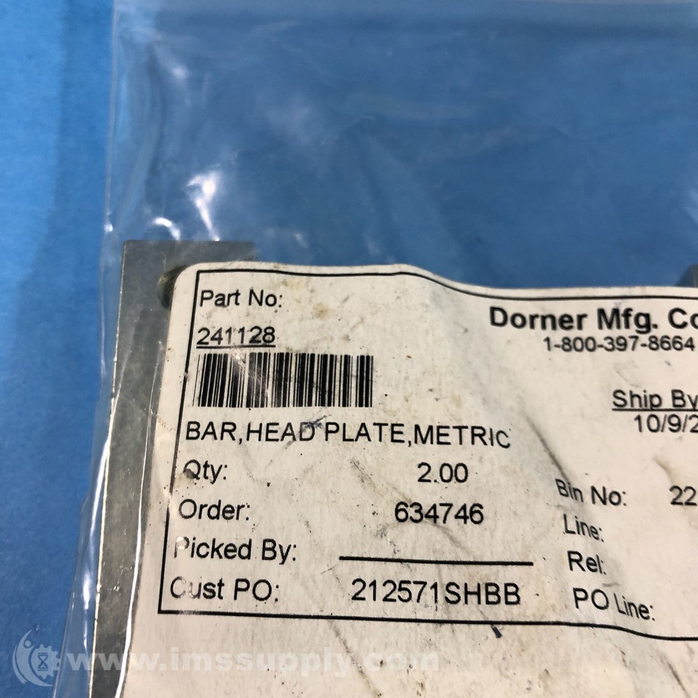 Dorner 241128 Conveyor FNFP