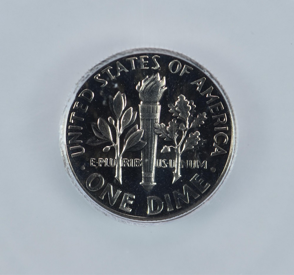 1974-S Roosevelt Dime PR70 DCAM ICG