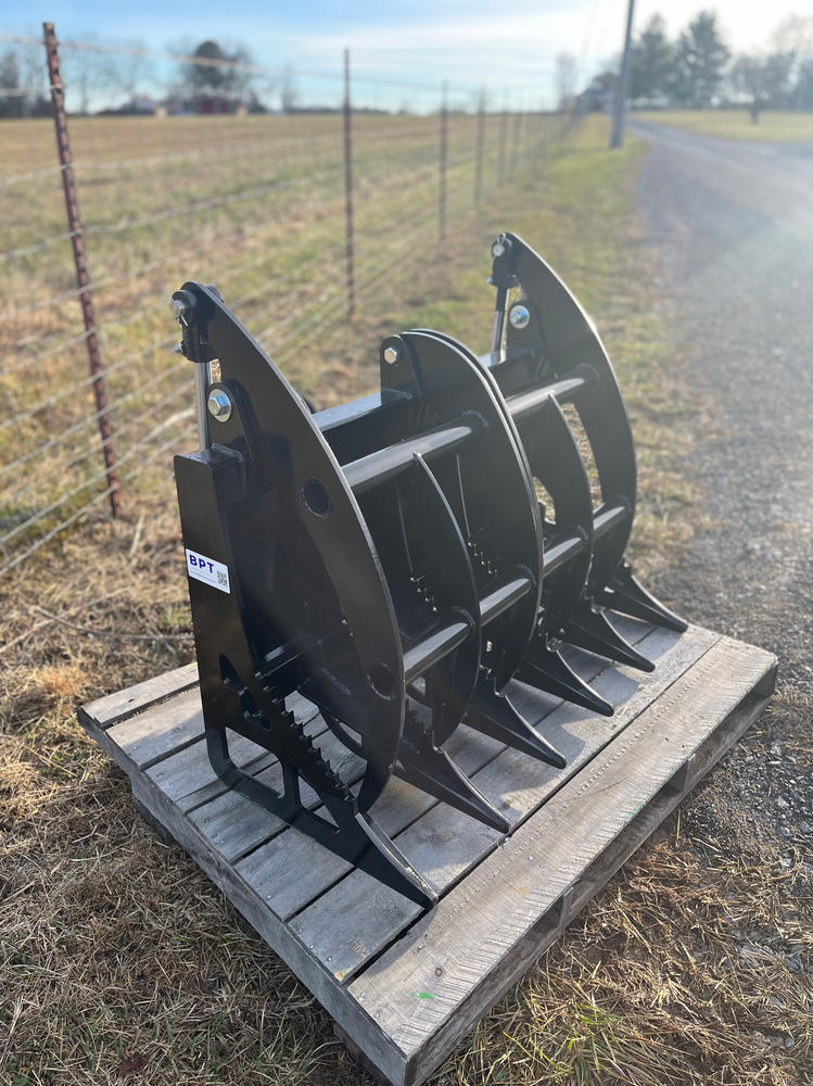 42" Mini Skid Steer Grapple