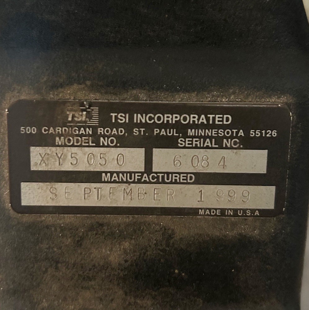 TSI XY5050 Laser Micrometer Gauge Head