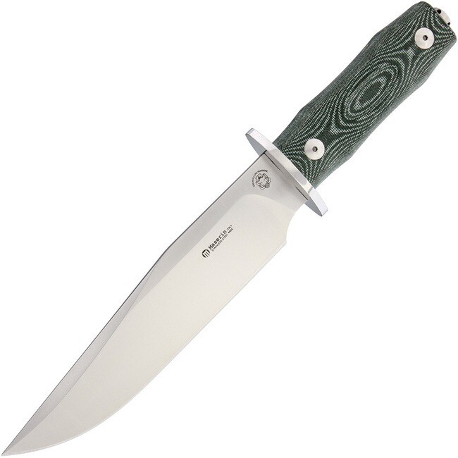 Maserin Bowie Fixed Blade Knife + Sheath - MAS977MCV