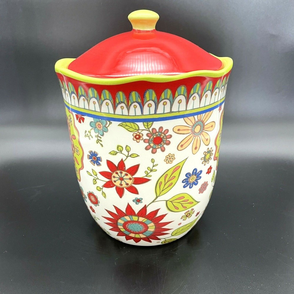 CERTIFIED INTERNATIONAL CANISTER BY JACKIE DECKER