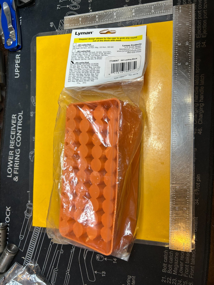 Lyman Bleacher Block .565 Loading Block (NEW)