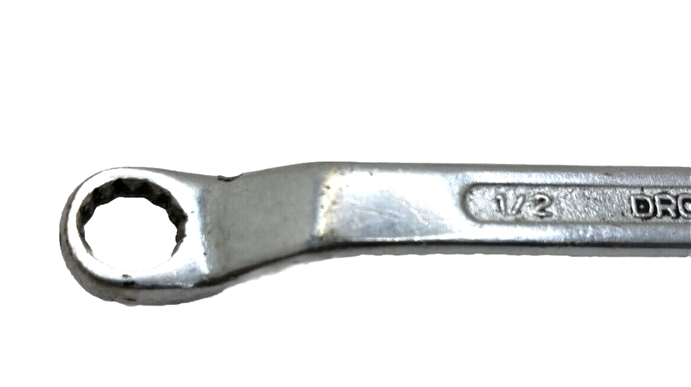Great Neck 1/2'' X 9/16'' SAE 12 Point Offset Double Box End Wrench
