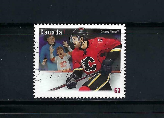 Canada #2674, 63c - NHL Team Jerseys - Calgary Flames