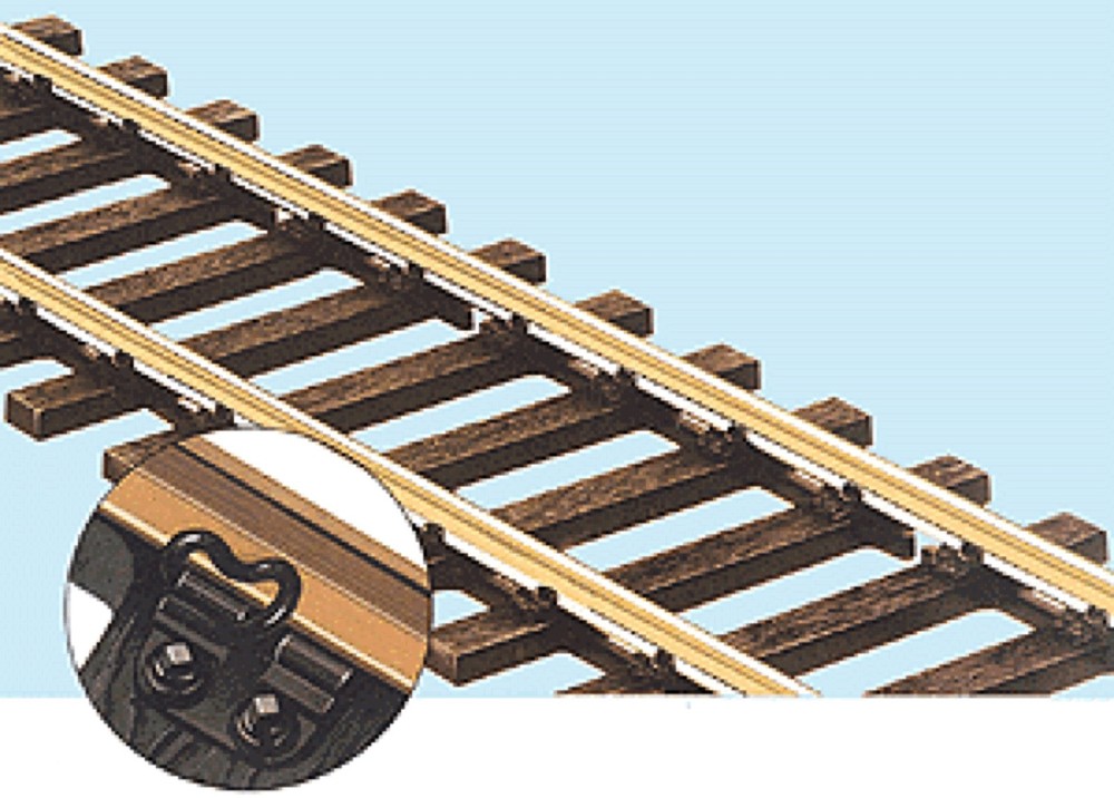 Peco O Code 143 US Style Wood Tie Flex Track w/Flat-Bottom Rail pkg(12) SL-700FB