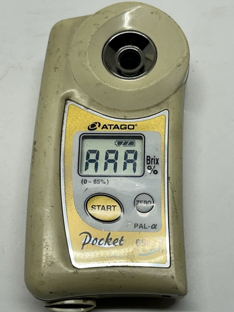 Atago Pocket 65th Anniversary Refractometer Pre Owned