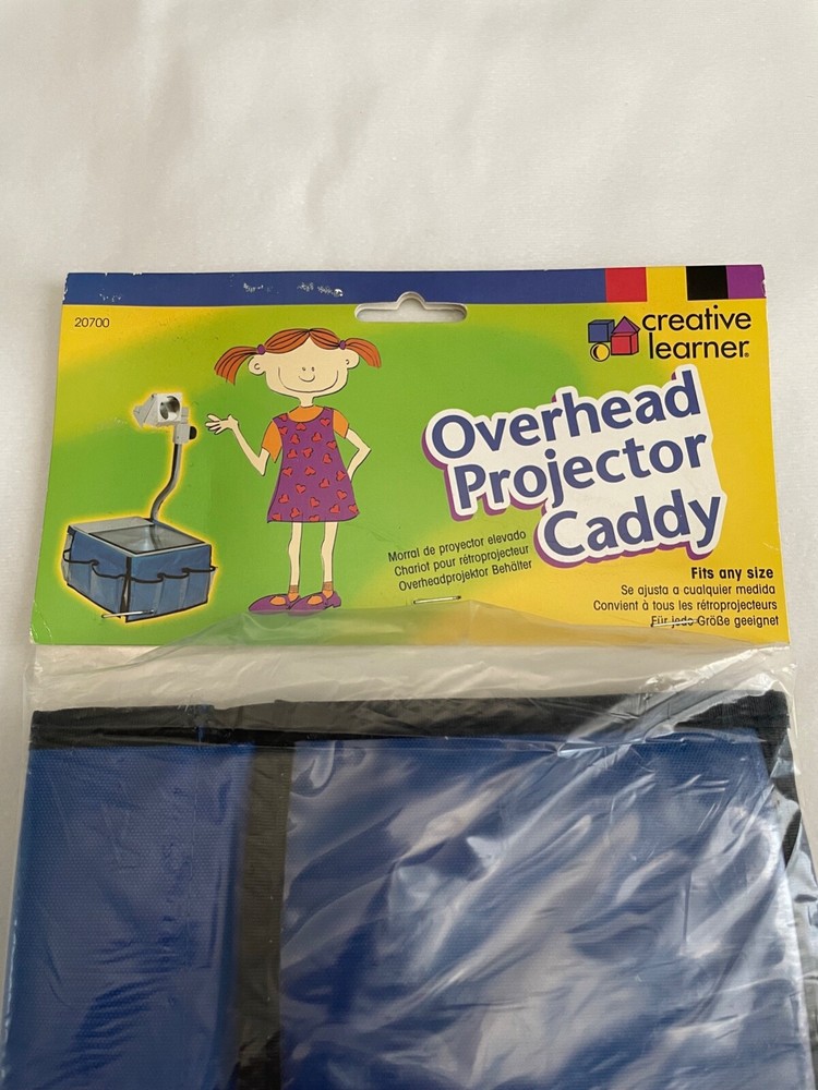 Creative Learner Pacon Overhead Projector Caddy Blue Fits Any Size 20700 NIP