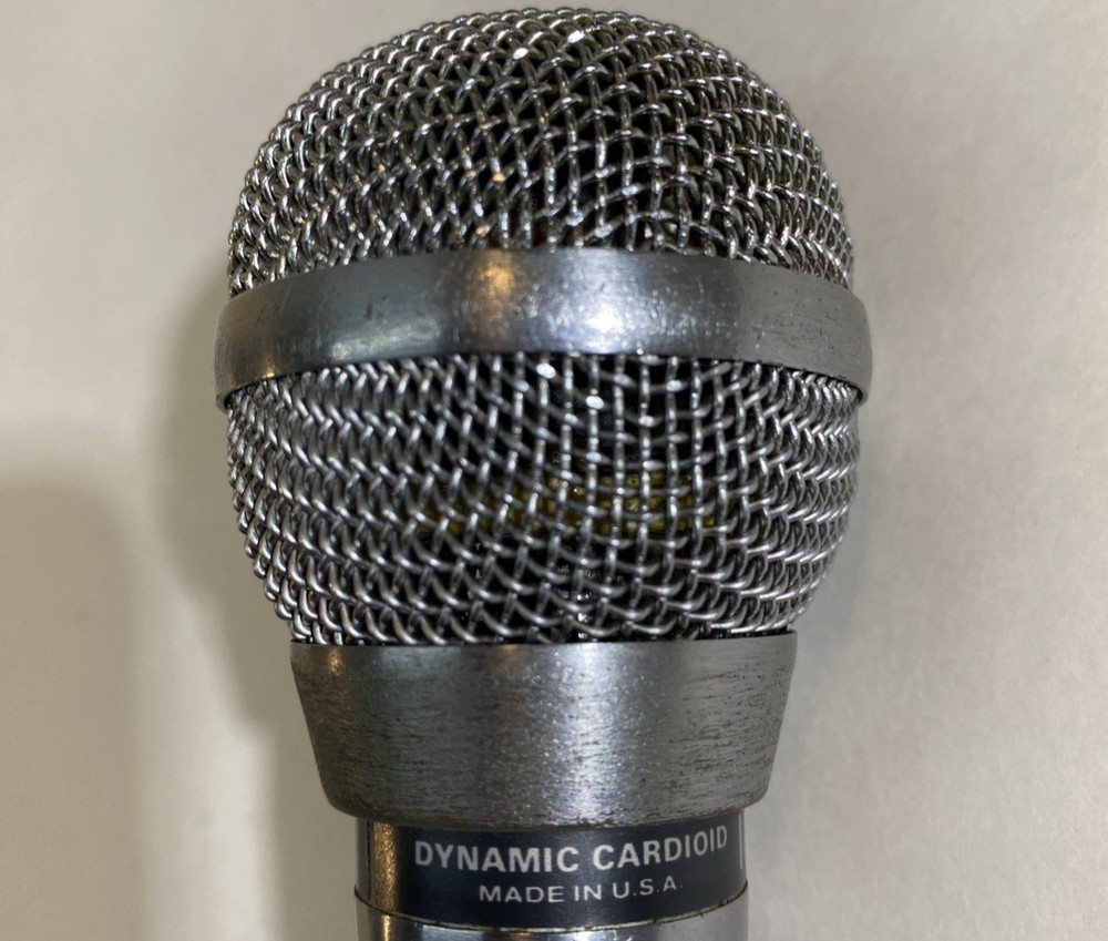 Vintage 1970's Electro Voice 671 dynamic cardioid microphone