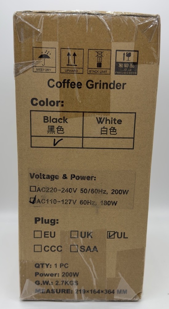 HIBREW G3 Coffee Grinder Electric