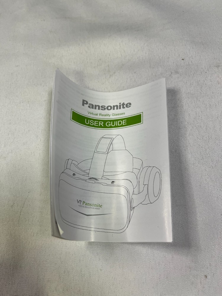 Pansonite Black 3D Glasses Virtual Reality Headset With Remote Controller