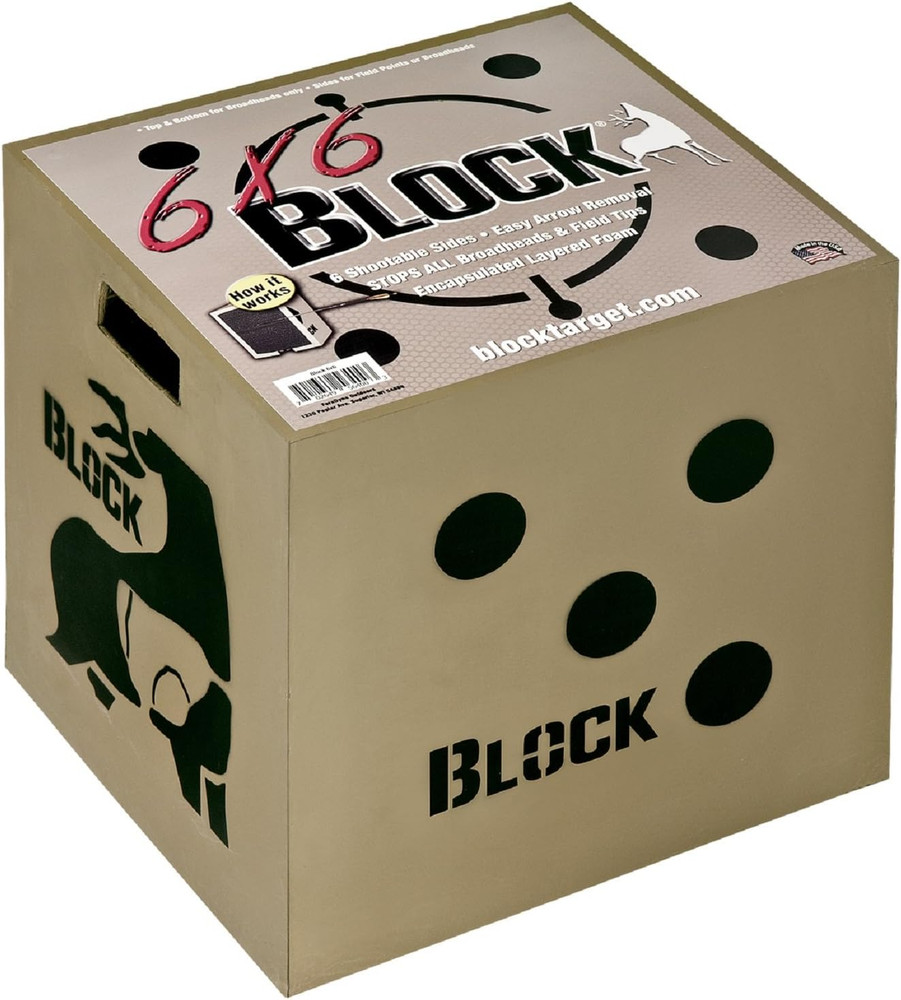 Block Targets 6X6 Block Archery Target