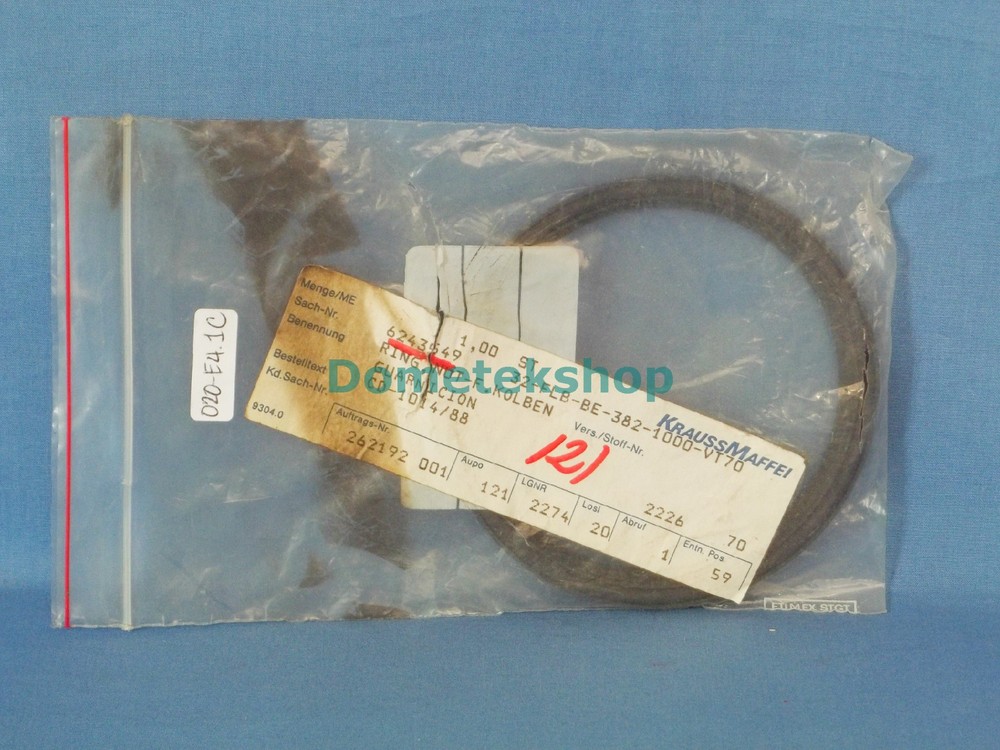 Krauss Maffei 6243549 Sealing Ring for Piston, CD-1014/88
