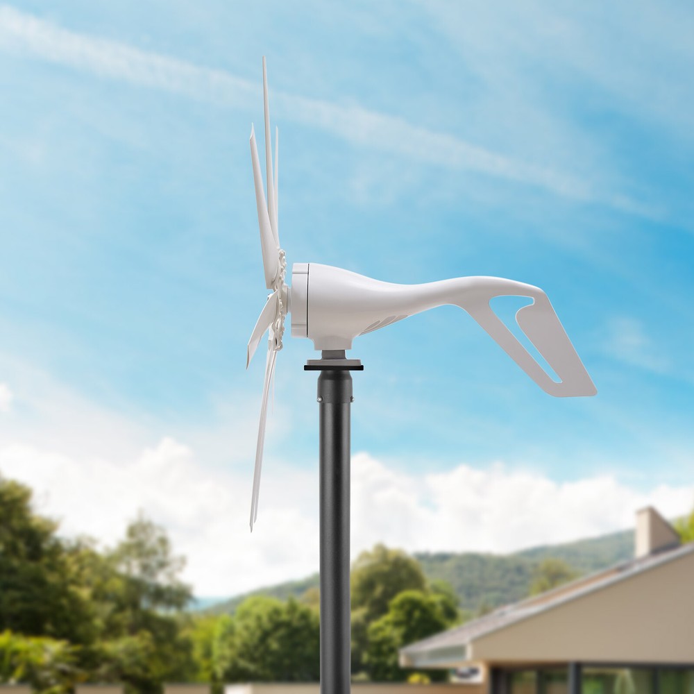 600W 8 Blades Wind Turbine Generator Kit with Charge Controller Windmill Power~~