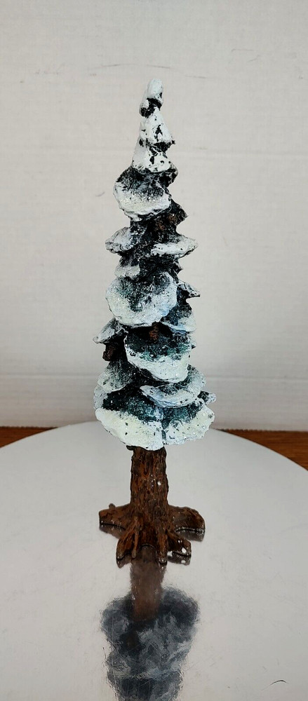 Dept 56 55280 Dickens Village Accessory 8"" Cold Cast Porcelain Pole Pine Tree