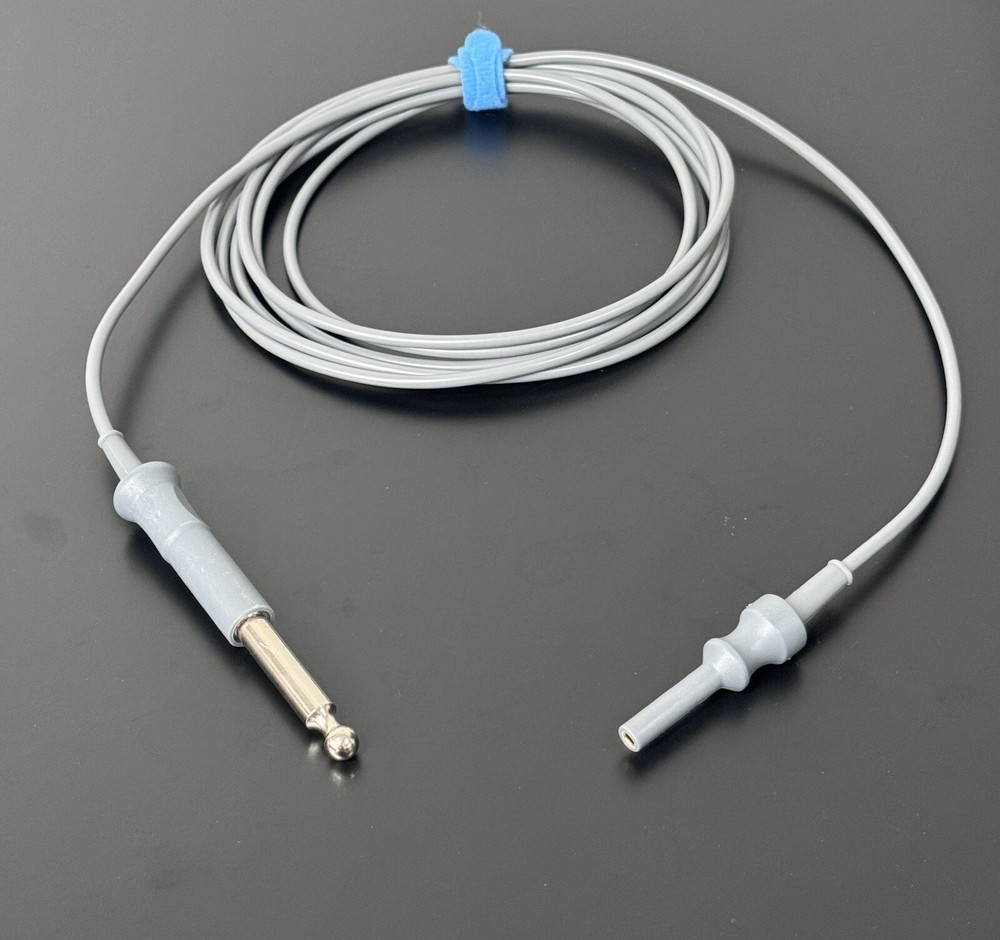 Stryker Compatible High Frequency Monopolar Cable 3mm Inner to 8MM BOVIE Plug