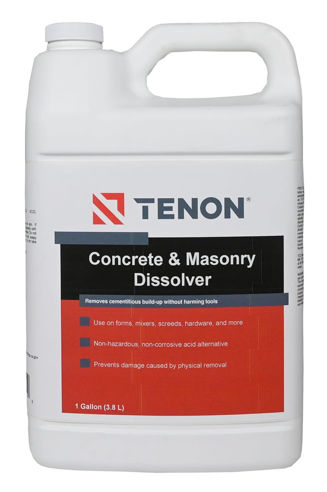Concrete & Masonry Dissolver - Remove Concrete, Cement, Mortar, Grout, Stucco, a