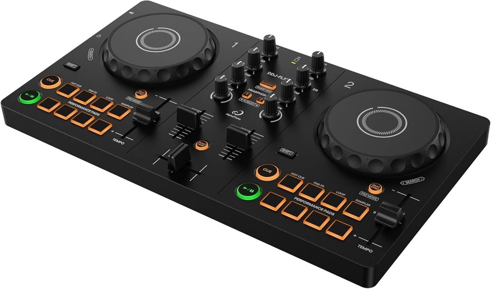 Pioneer DJ AlphaTheta Compact 2-Channel DJ Controller
