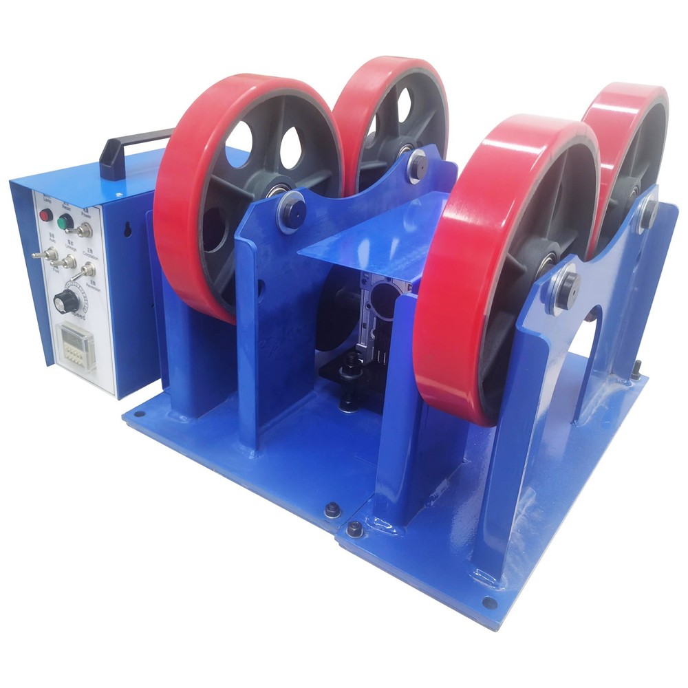 2200lbs Timer-Controlled Welding Turning Roller Welding Rotator 0.79''~31.5''