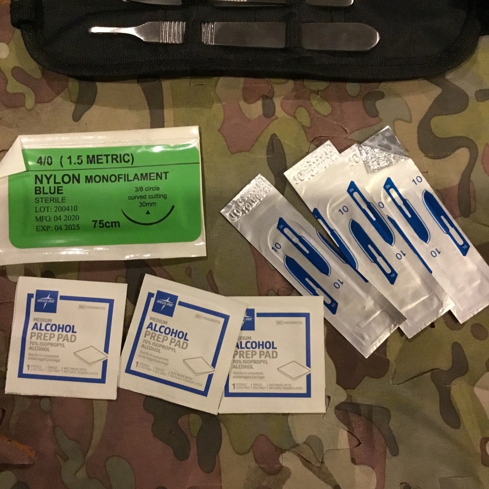 US Army Surgical Instruments Kit Minor Surgery Complete (DD747