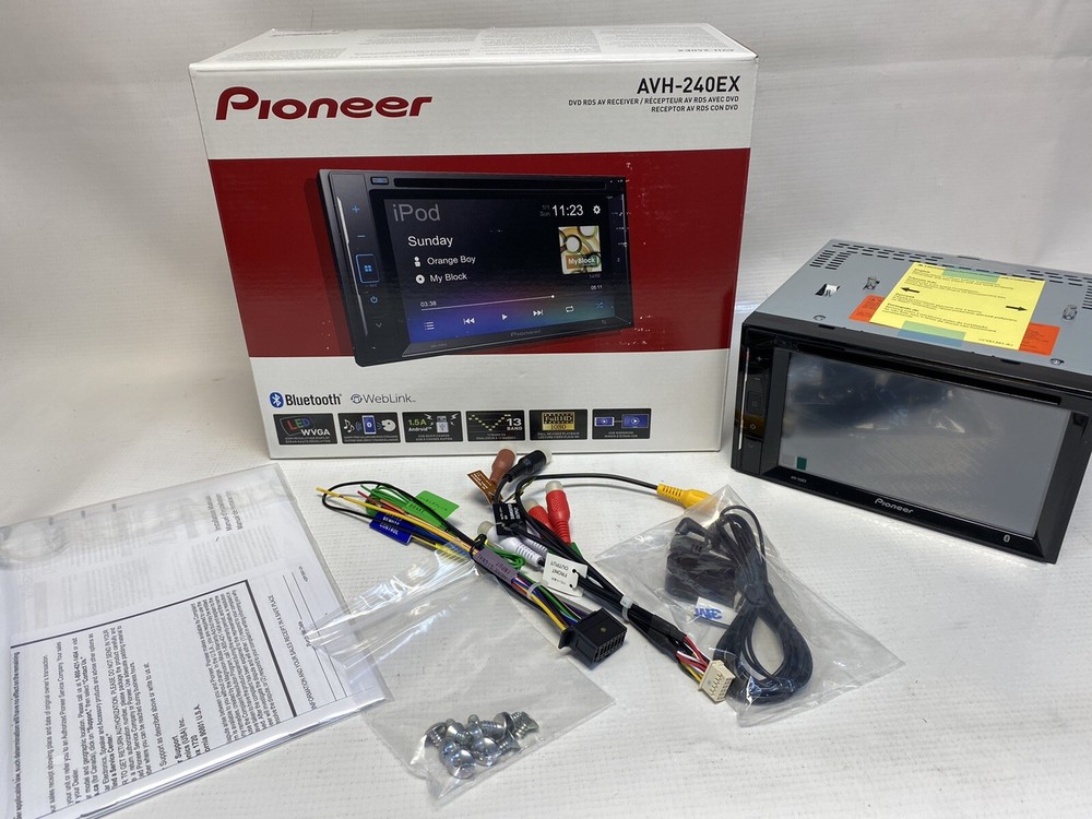 Pioneer AVH-240EX 6.2” DVD/CD Receiver with Bluetooth