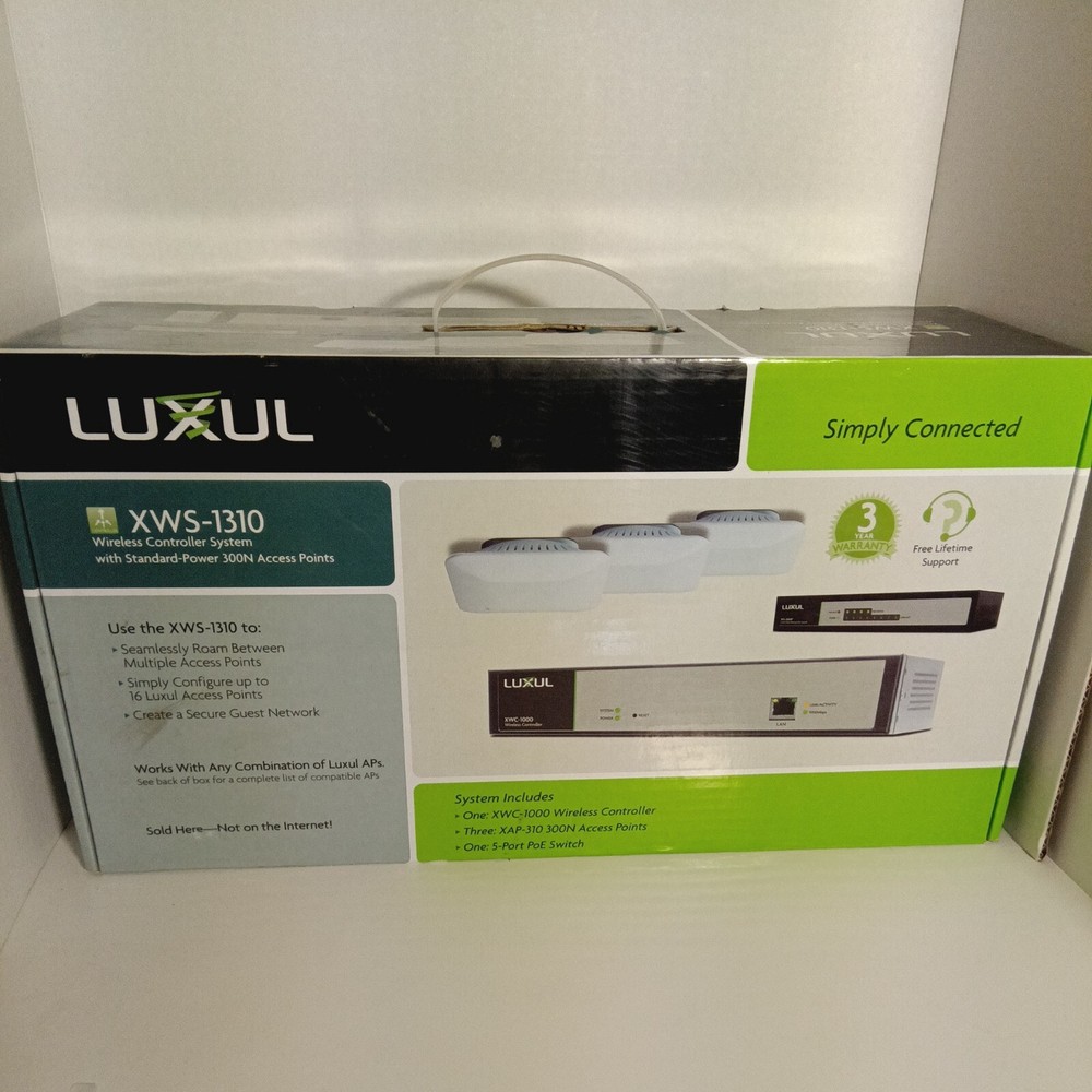 Luxul Wireless Controller System w/3 Three Access Points XWS-1310