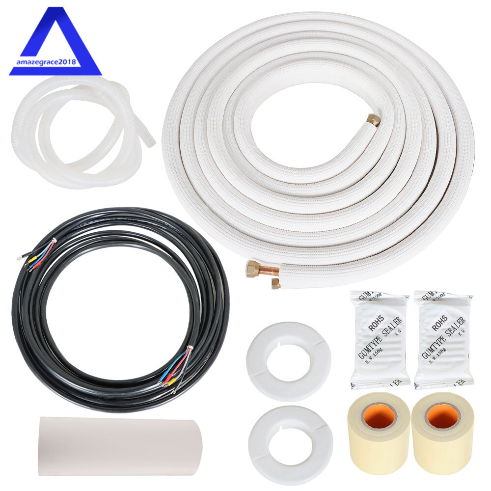 Install For Mini Split Heat Pump Systems 1/4 - 1/2 Dia. Three Length Options