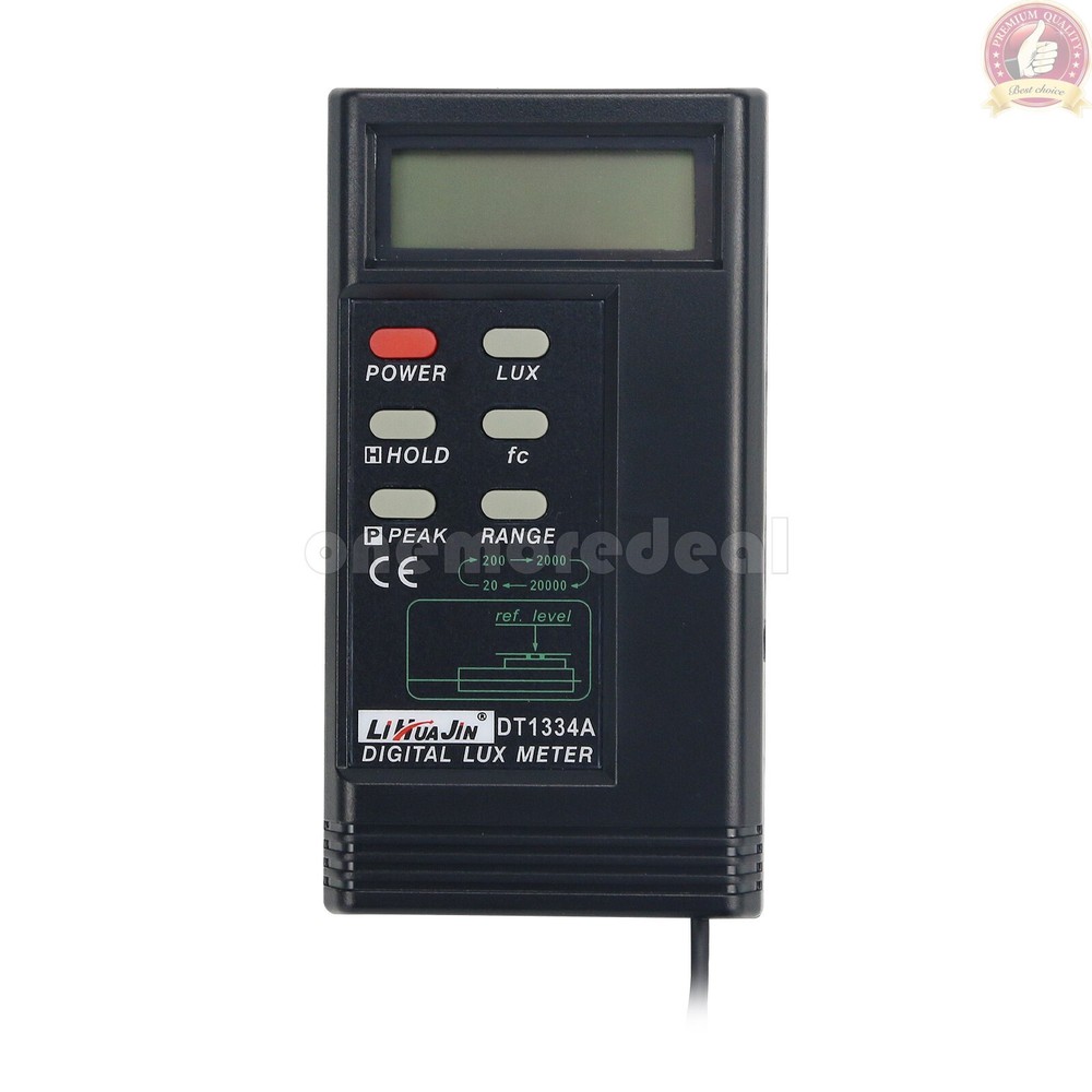 20000Lux Digital LUX Light Meter High-Precision With Reading Holding Function