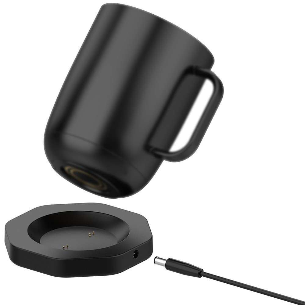 For Ember Smart Mug Charging Dock Compact Black ABS Material for Desk Use