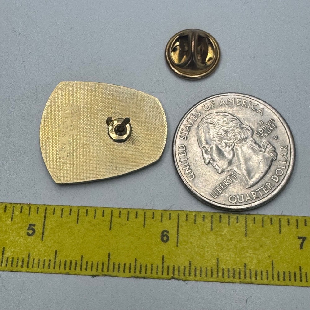 1982 Natural Light Beer Brewery Advertising Enamel Lapel Pin