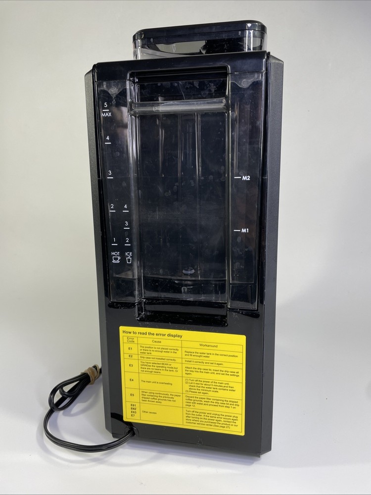 Avigator Coffee Maker Grinder 5 Cup Programmable Machine W/ Timer & Glass Carafe