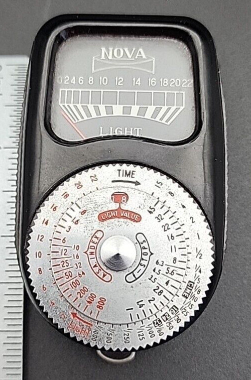 VINTAGE Nova Integrating Flash meter Photo Studio Flash Meter
