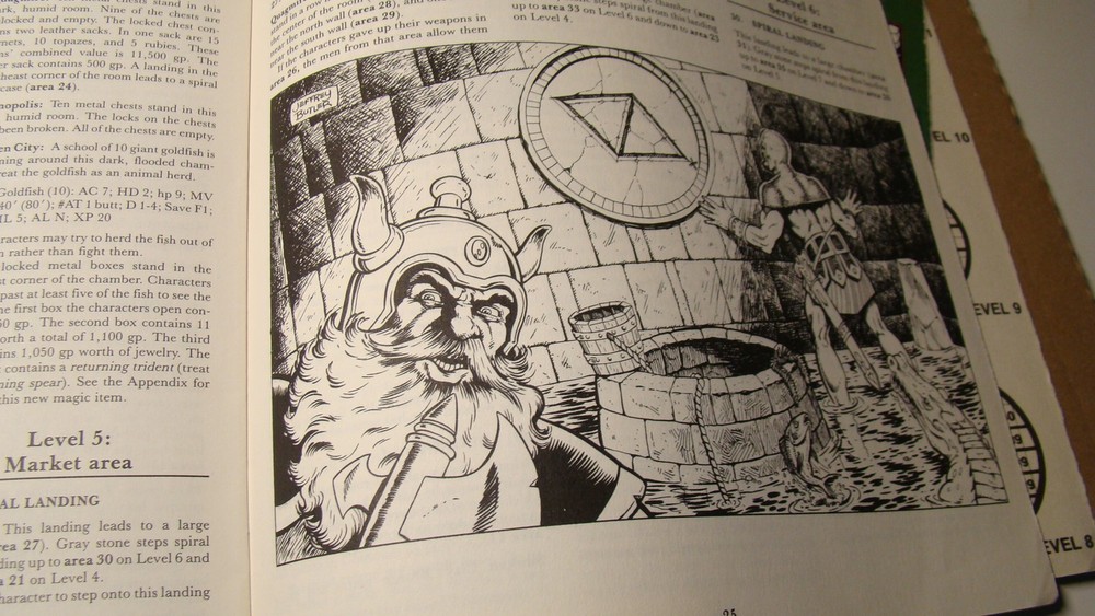 MODULE - X6 QUAGMIRE *HIGH GRADE ORIGINAL* DUNGEONS DRAGONS