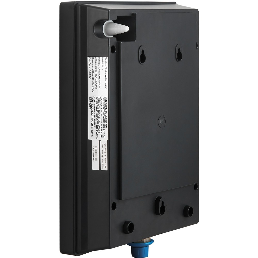 VEVOR 8KW Instant Hot Tankless Water Heater Electric Boiler LED IP25 for Shower