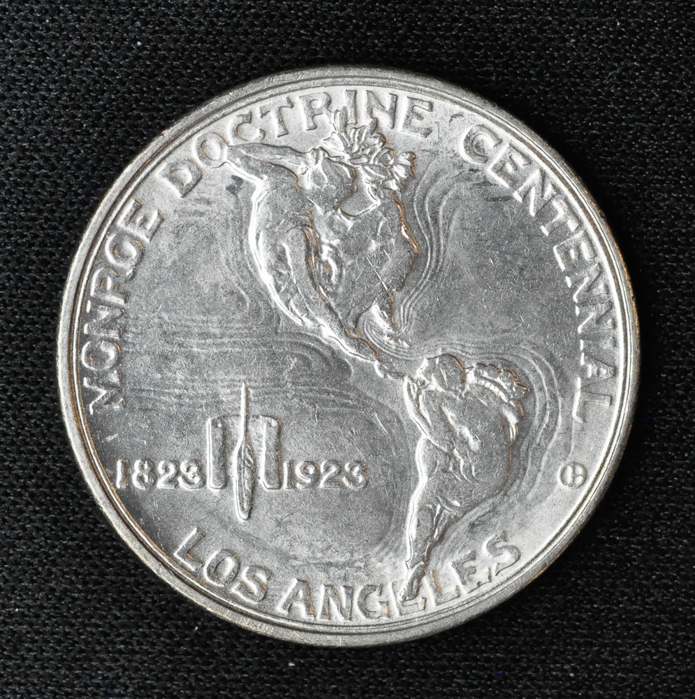 1923 S - Monroe Commemorative Silver Half Dollar - GEM BU