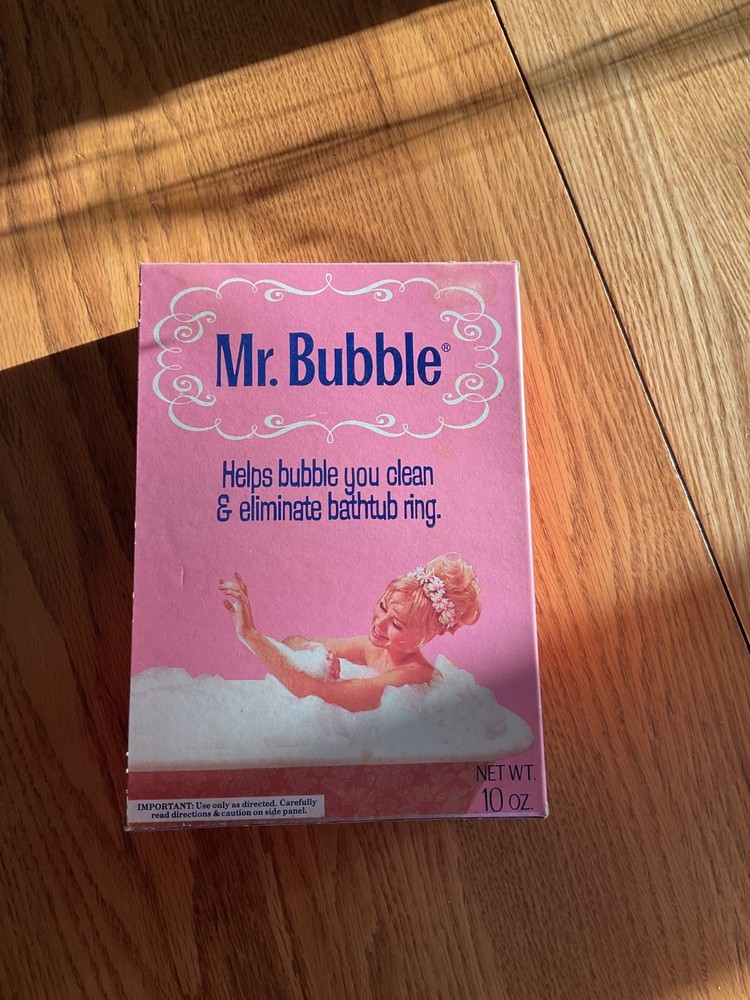 Vintage MR. BUBBLE (Gold Seal Co.) Unopened Box
