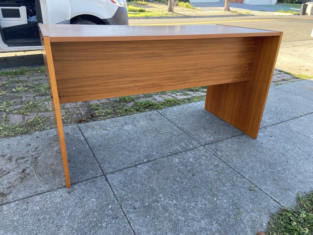Vintage MCM Danish Teak Desk From Denmark