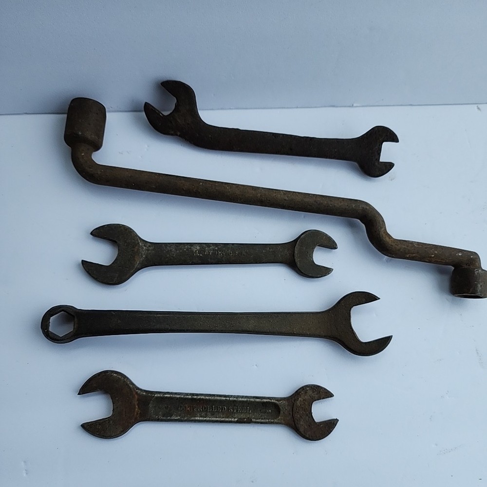 Vintage Mixed Lot Car Wrenches