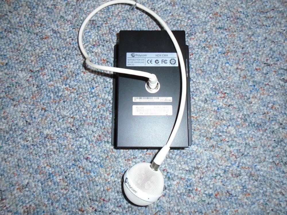 Polycom 2201-26932-001 HDX CMA Ceiling Microphone WHITE