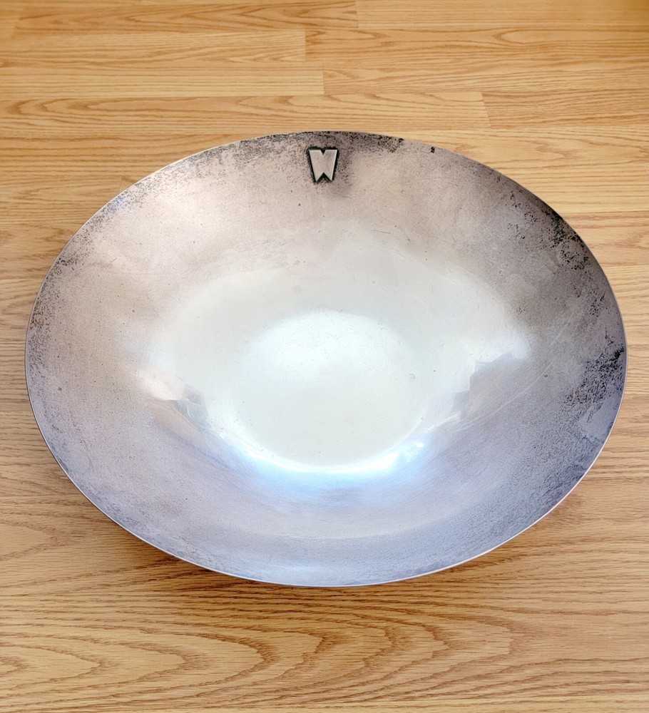 Fine Allan Adler Large Sterling Silver Bowl Monogrammed