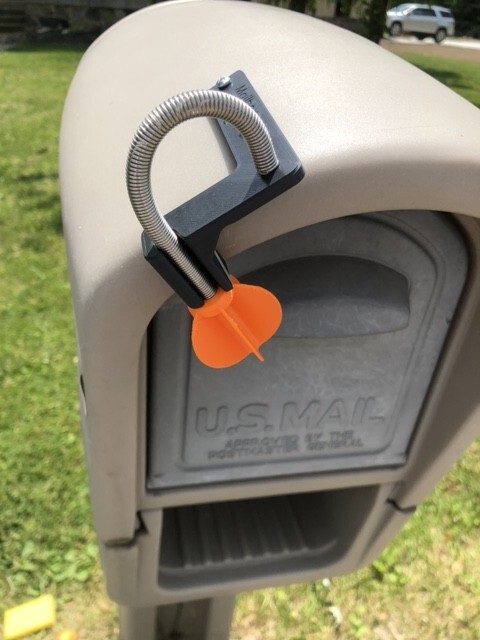 Mail Alert - Mail Flag - Mailbox Alert - FOR STEP2 STYLE MAILBOXES AS SHOWN- NEW