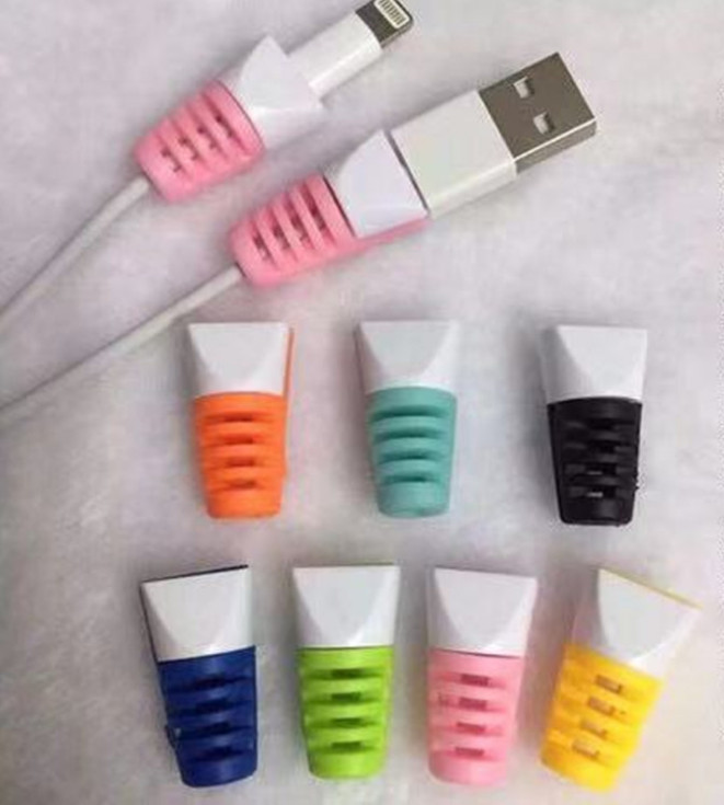50pcs Data line Android charging wire protective sleeve to prevent breakage