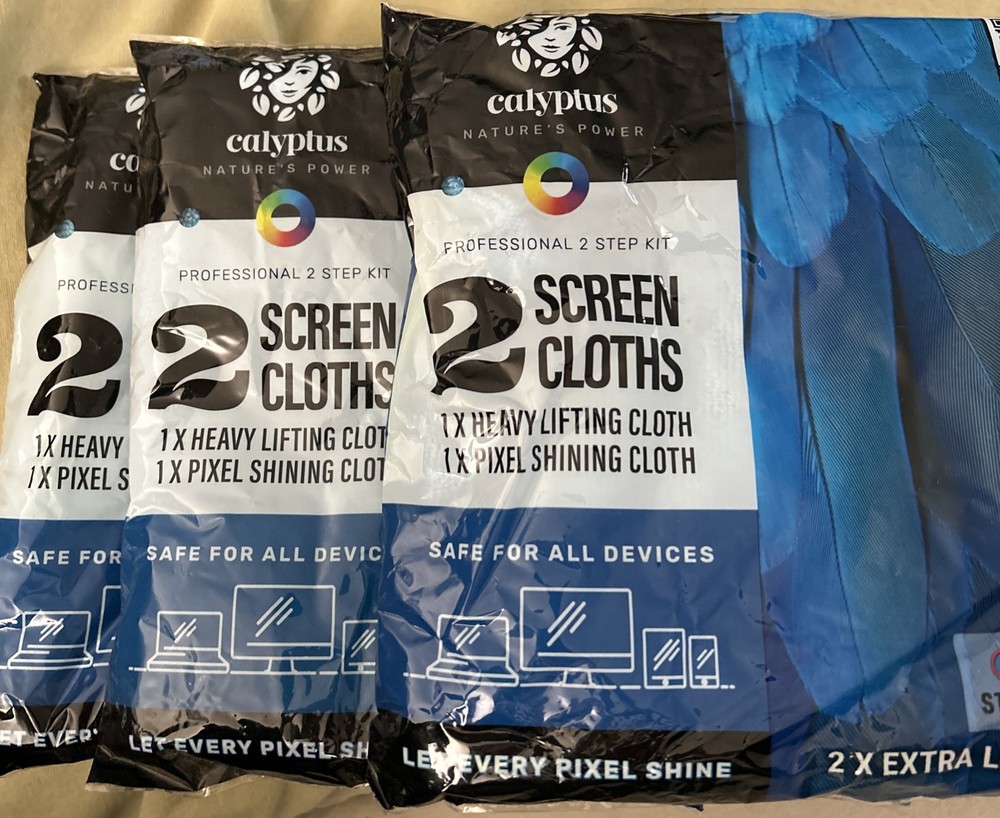 Calyptus Screen Cloths Six Count ￼